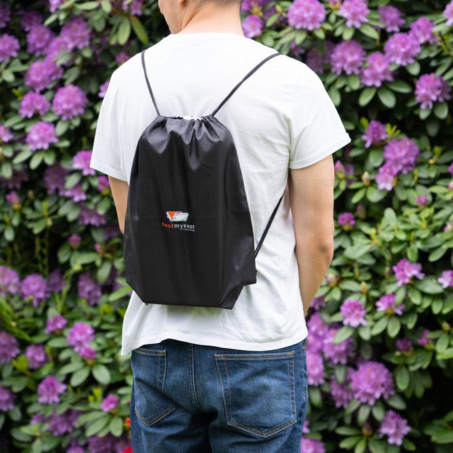 The backpack bag for your heated seat cushion usb