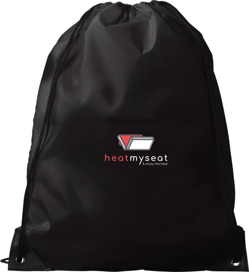 Each of your heat products comes with this backpack pouch